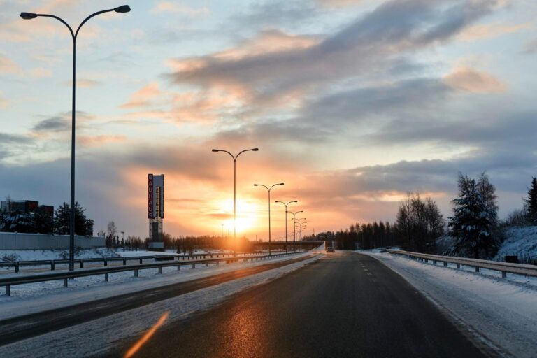 infra tie talvi
